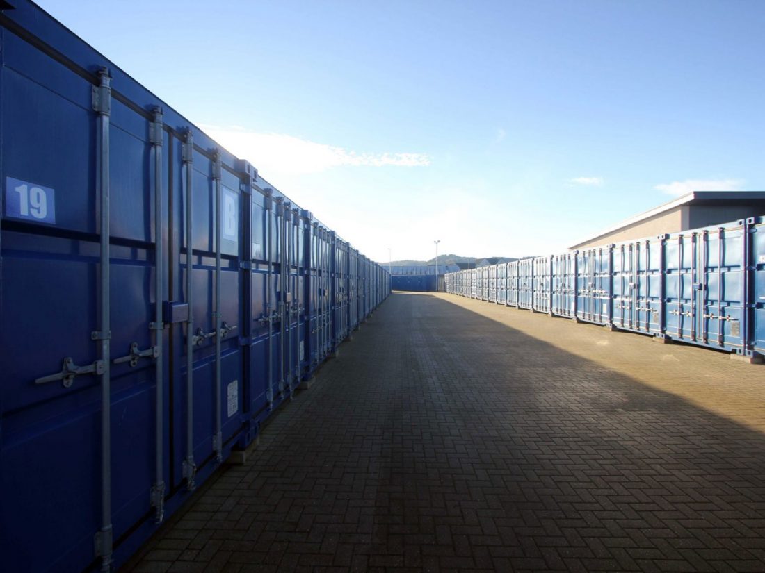 Row of 20 foot units in Inverness